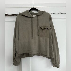 Aerie Cropped Hoodie